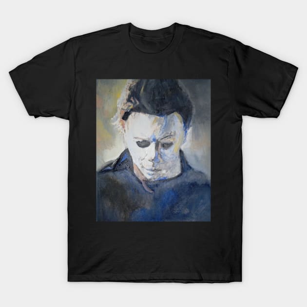 Michael Myers T-Shirt by Mike Nesloney Art